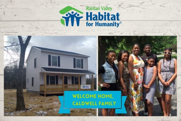 welcome home caldwell family image