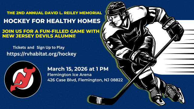 Hockey event banner