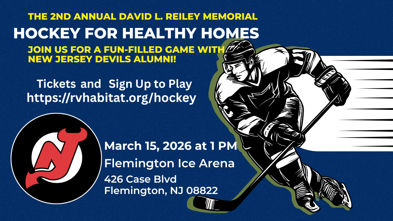 Hockey event banner