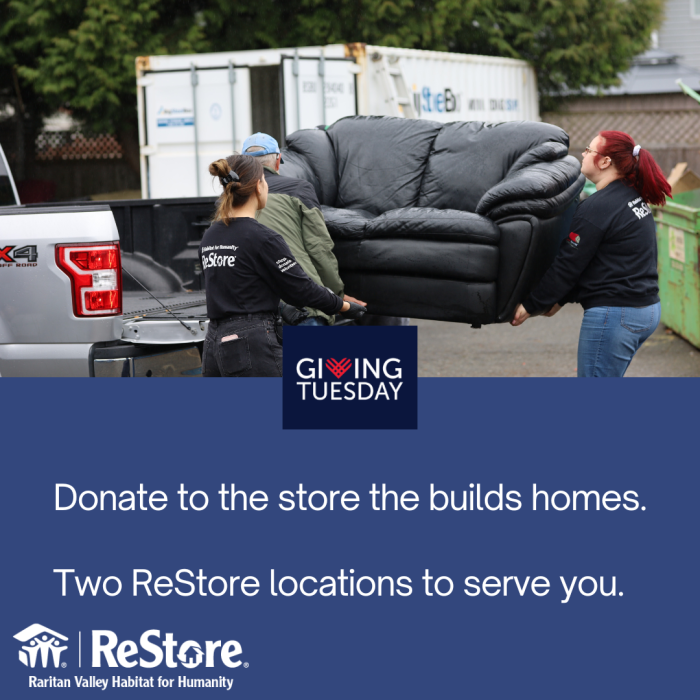 ReStore Giving Tuesday